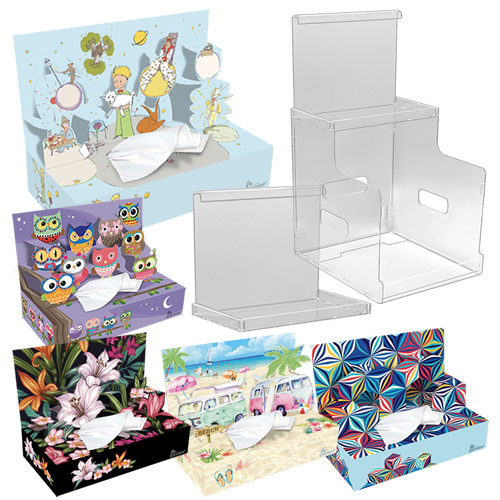 Starter Kit 3 : 1 présentoir + 11 &quot;Le Petit Prince&quot; +  4 mini présentoirs + 16 boîtes (4 boîtes x 4 modèles) (copie)