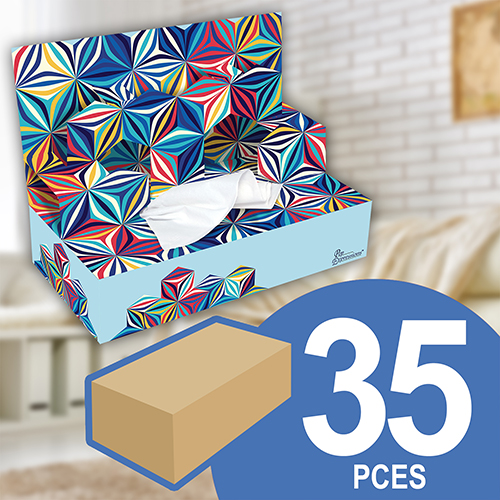 20 boîtes 3D DECO de mouchoirs, modèle "Psykadélic" (copie)